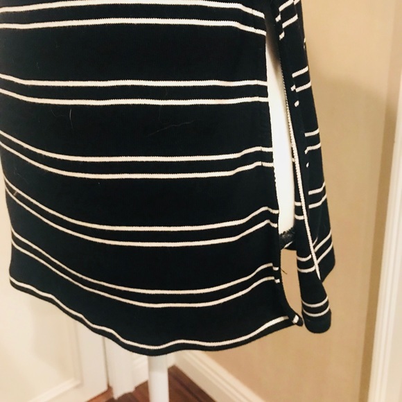 Striped Free People bell sleeved blouse - Picture 3 of 5